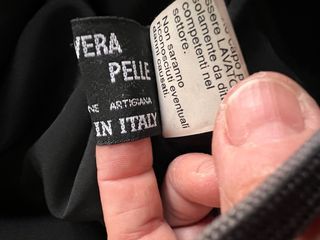 Giacca in pelle Made in Italy