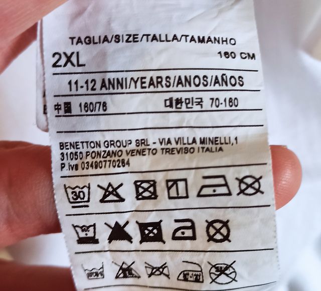 Camiseta niña Benetton