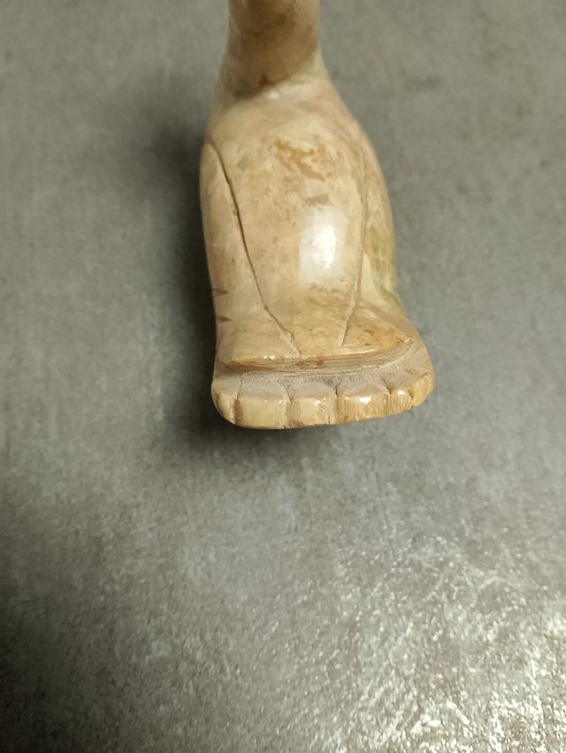 Anatra in pietra vintage 