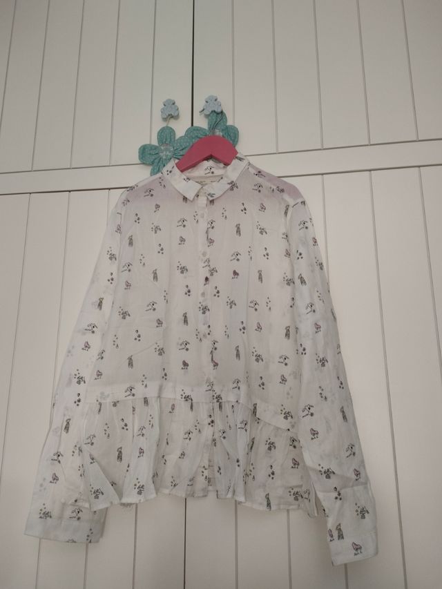 Camisa estampada de zara kids