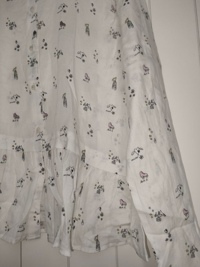 Camisa estampada de zara kids