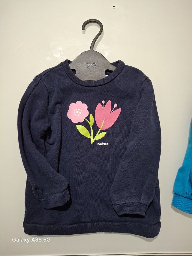 Set felpe per bimba 18-24 mesi