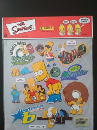 Pegatinas Simpson