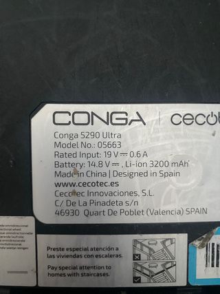 Conga 5290 Ultra robot aspirador