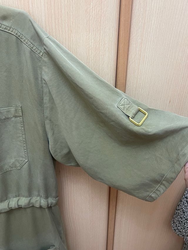 Vestido verde militar talla unica