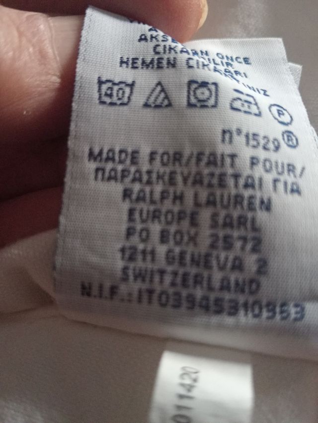 Camisa Ralph Lauren mujer