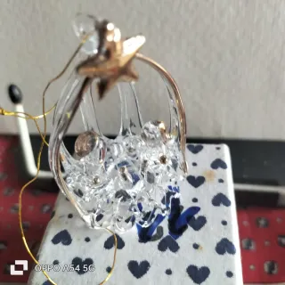 Presepe coppia di piccoli presepi da collezione.