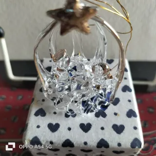 Presepe coppia di piccoli presepi da collezione.