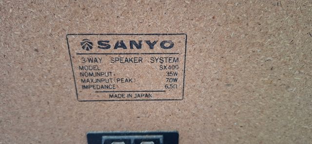 Altavoces Sanyo