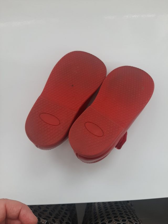 Pepitos rojos de piel