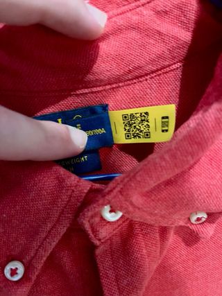 Polo manga larga Ralph Lauten talla G