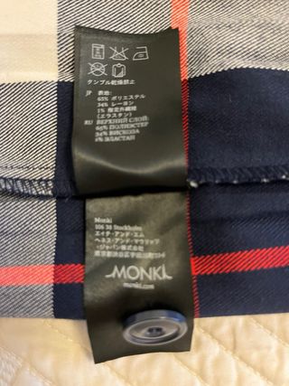 Falda plisada Monki