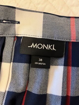 Falda plisada Monki