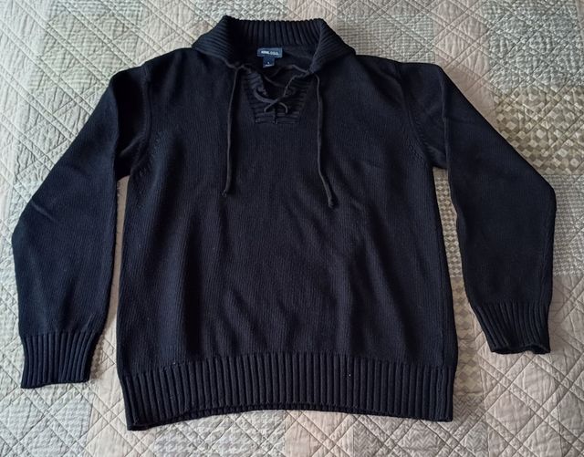 Jersey hombre negro de H&M, talla L