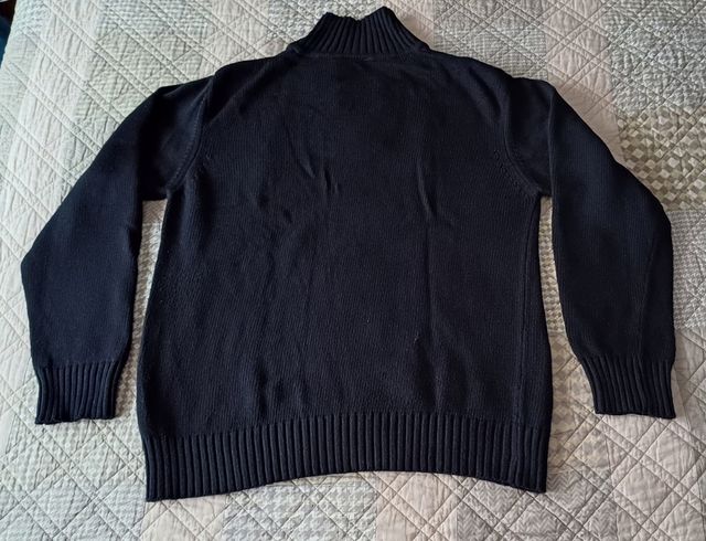 Jersey hombre negro de H&M, talla L