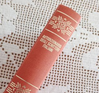 Autodizionario degli scrittori italiani, vintage 