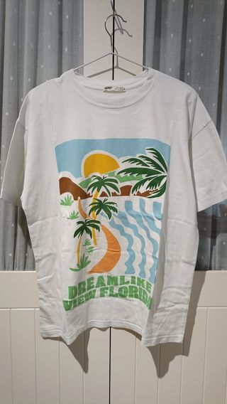 Camiseta blanca chica 