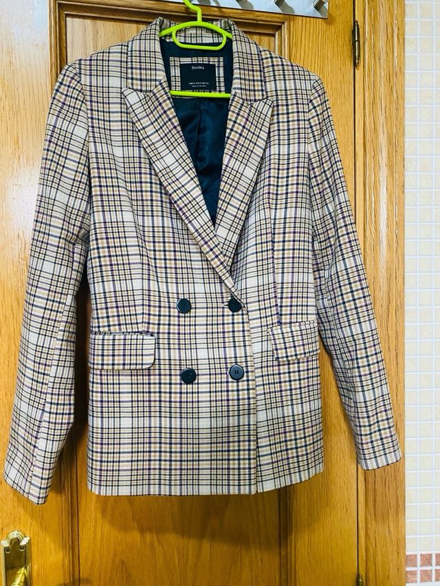 Americana/Blazer cuadros T34 XS