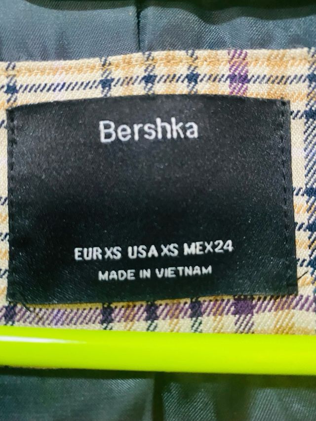 Americana/Blazer cuadros T34 XS