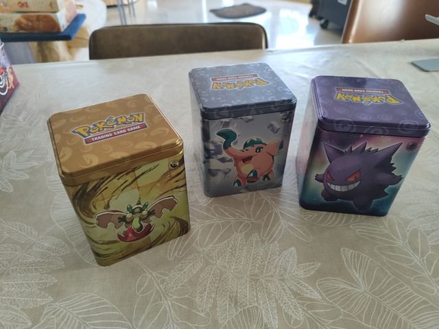 Scatole metalliche Pokémon