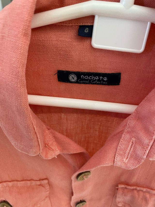 Camisa guayabera niño