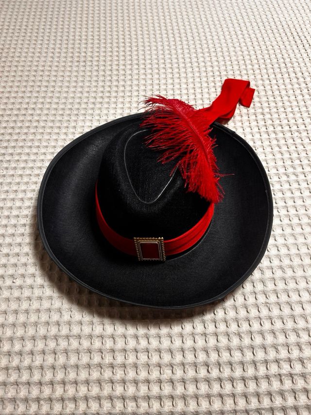 Sombrero de mosquetero de adulto