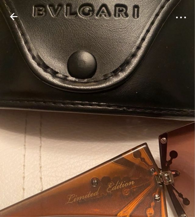 Gafas de sol Bvulgari edicion limitada