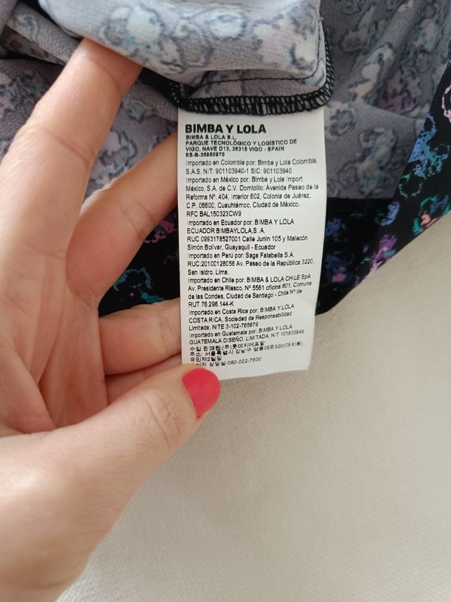 Vestido Bimba y Lola talla L- M