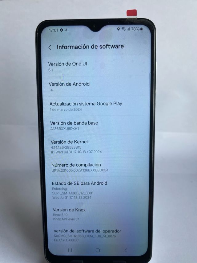 Samsung A13 5G 128/4 Blanco