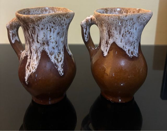 Juego de jarras esmaltadas