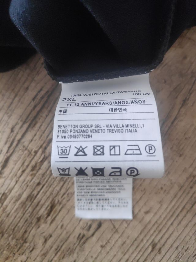 Vestido talla 12 Benetton 