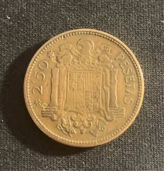 2,5 pesetas de F.Franco - #23590