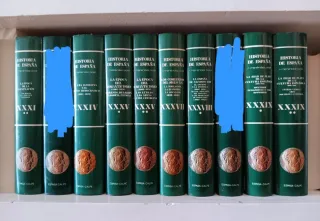 Tomos de Historia de España de Menéndez Pidal