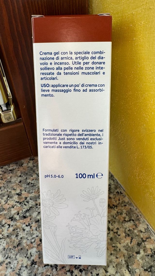 Crema Gel Arnica e Artiglio del Diavolo