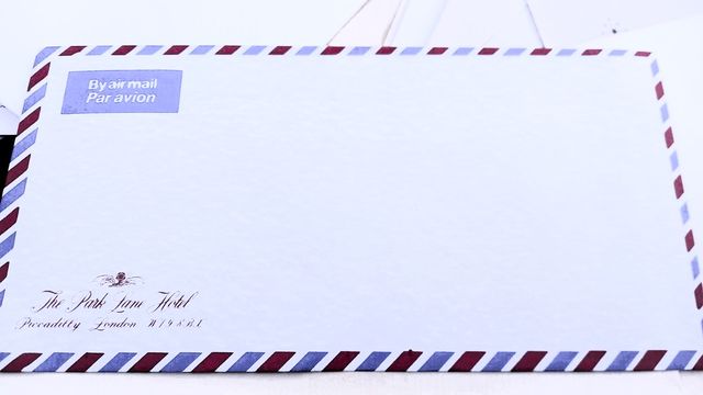 Buste da lettera hotel del mondo