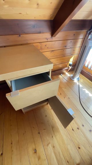 Escritorio ikea roble claro