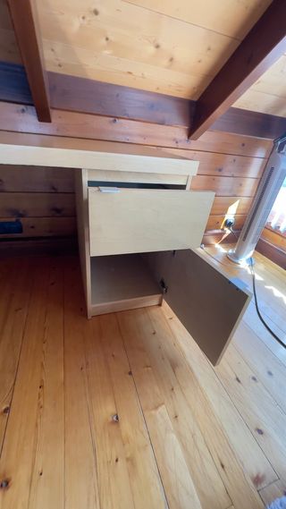 Escritorio ikea roble claro