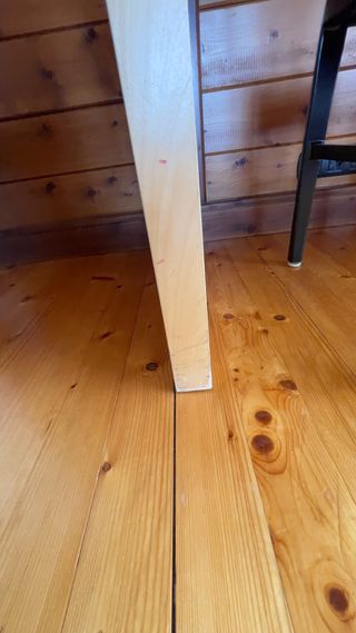 Escritorio ikea roble claro