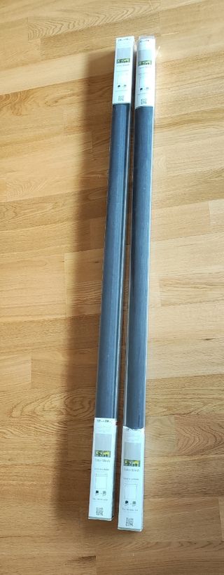 2 Estor Mesh Ikea enrollable 120x250 azul 
