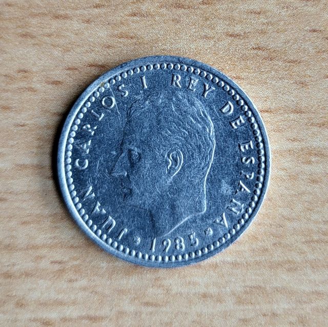 1 Peseta año 1985