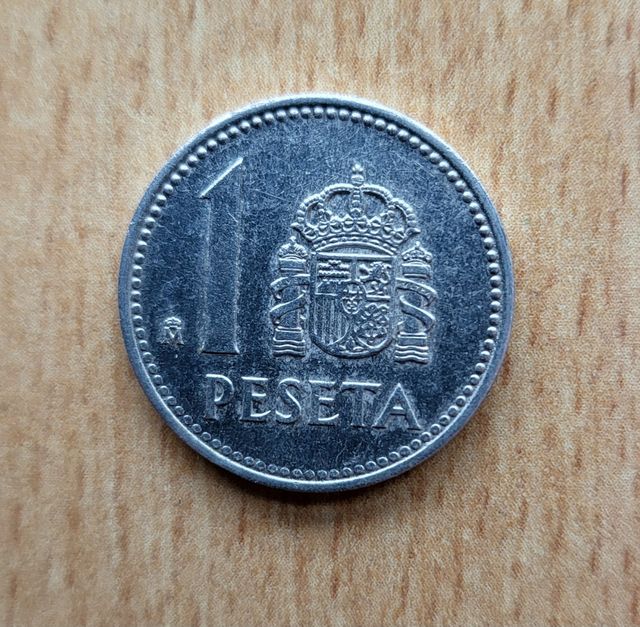 1 Peseta año 1985