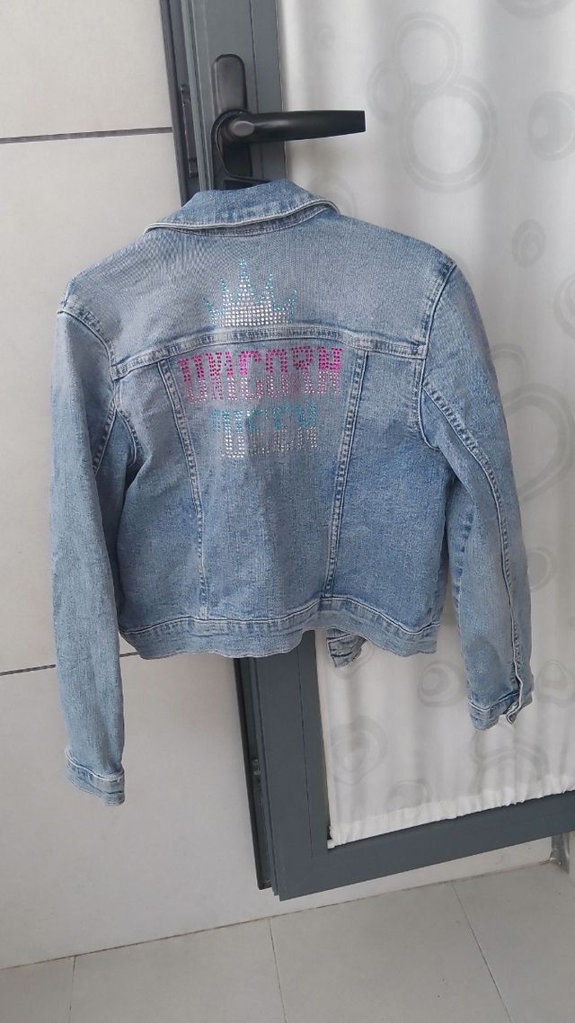 Chaqueta vaquera niña 10-11 años