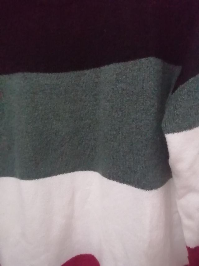 Maglione lungo multicolor