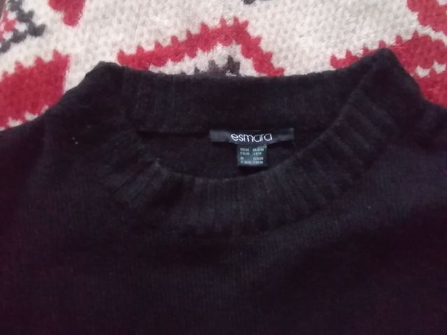 Maglione lungo multicolor