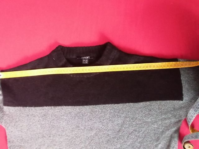 Maglione lungo multicolor