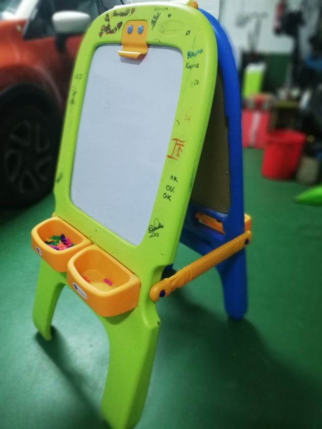 Pizarra para tiza, rotulador y magnética