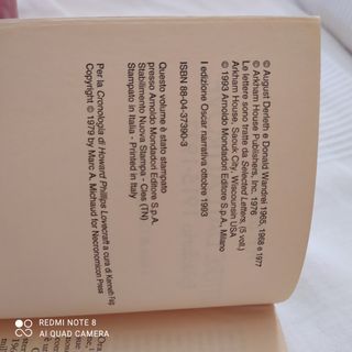 Lovecraft lettere dall'altrove