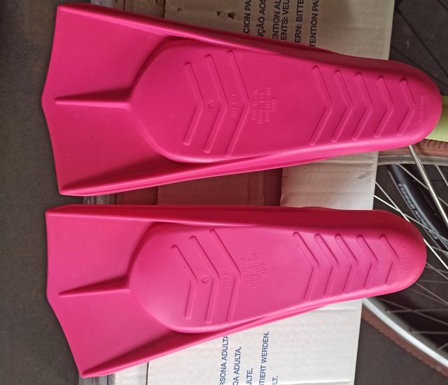 Aletas cortas de natación Nabaiji talla 37-38