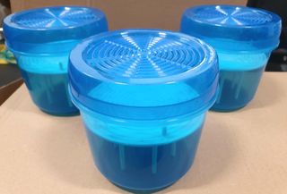 Confezione da 5, assorbe l'umidità, rotonda blu