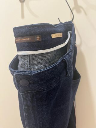 Pantalón Vaquero Talla 44 Adolfo Dominguez